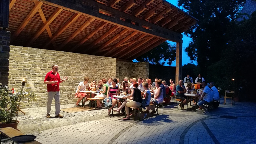 A muzeumok ejszakaja Tihanyban, Katona Csaba előadása a Tichon sörről