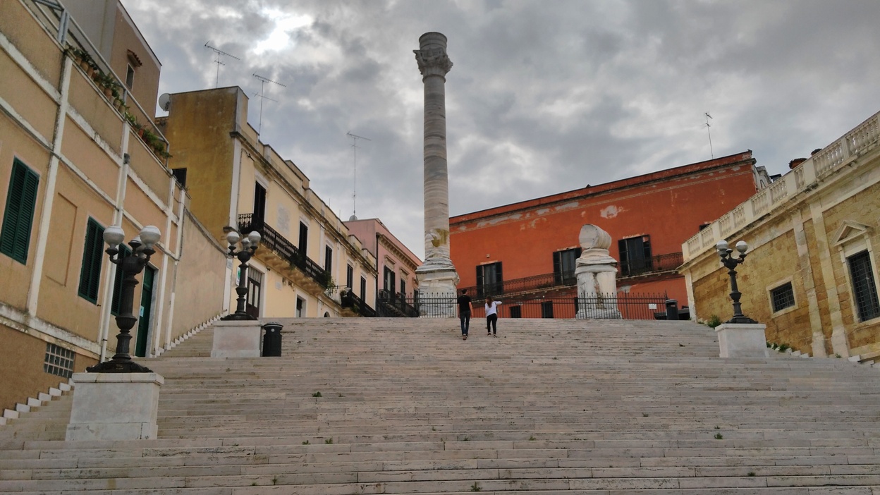 Brindisi kocsmai - a Via Appia vége - Kocsmaturista