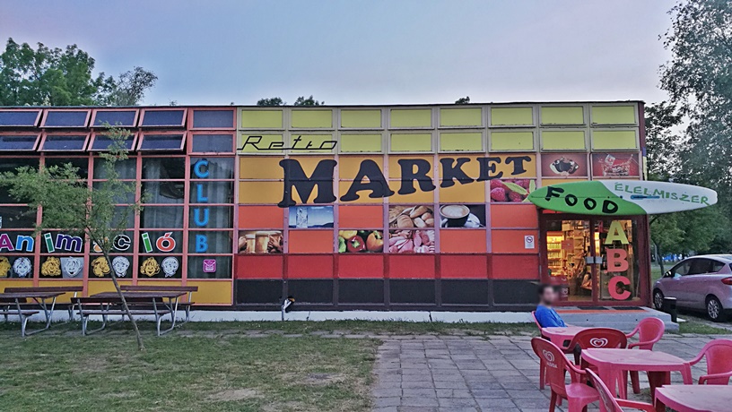 Aranypart Camping - Siófok-Szabadifürdő - Retro Market - Kocsmaturista