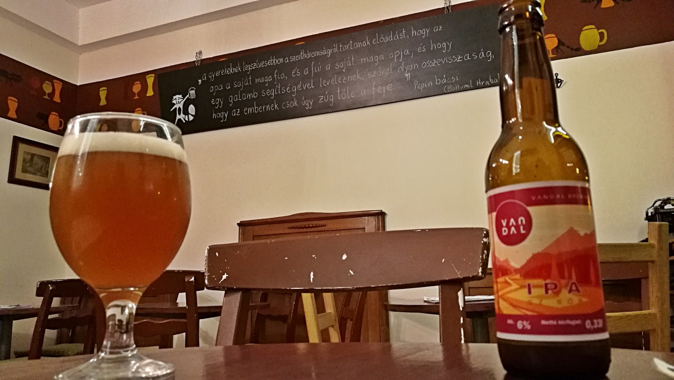 Vandál Brewing IPA - Kipróbált Kisüzemi "Kézműves" Kraft Craft Sörök Folyama